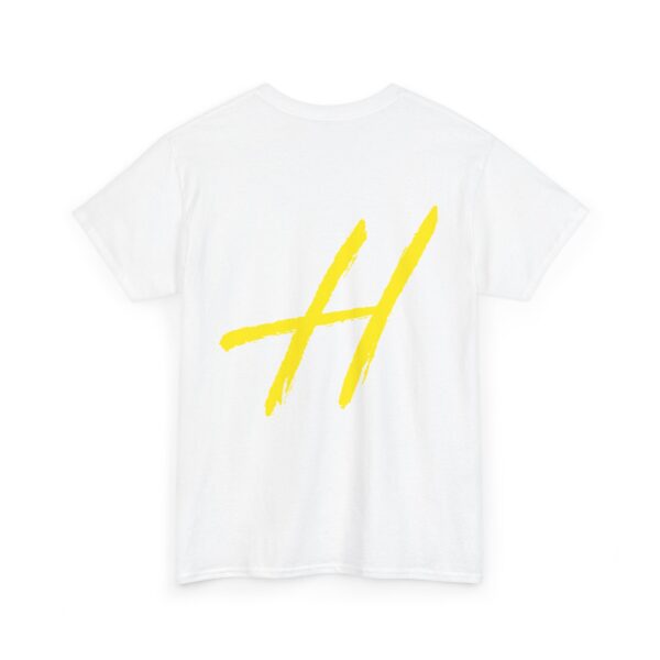 Holodek Logo - White/Black T-Shirt - Image 4